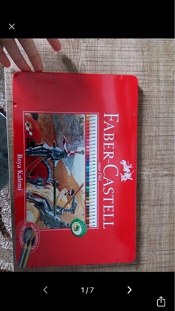 faber castell 36 lı boya kalemi