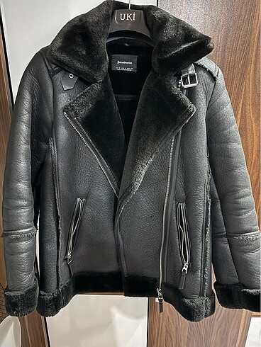 Stradivarius içi yünlü ceket