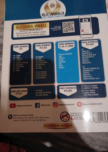 Fizik Soru Bankası AYT Bilgi sarmal