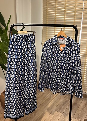 Bohem V Yaka Uzun Kollu kadın ikili  Takım - Görsel 9