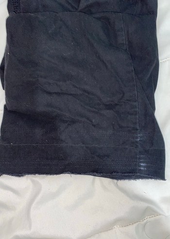 Bershka Siyah Bol Kesim Street Style Kadın Kargo Pantolon