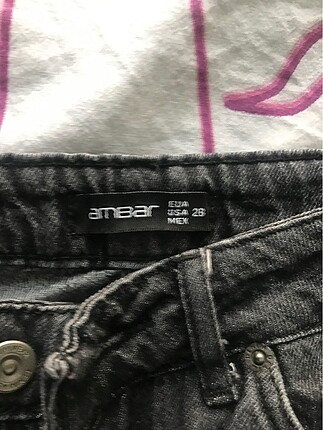 38 Beden Siyah jean