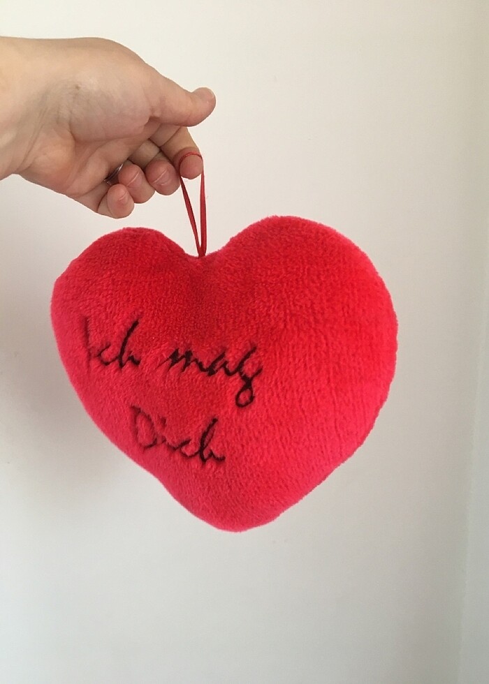 Peluş kalp - Görsel 2