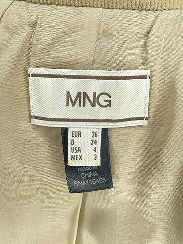 36 Beden çeşitli Renk Mango Blazer %70 İndirimli.