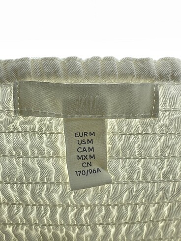m Beden beyaz Renk H&M Uzun Elbise p İndirimli.