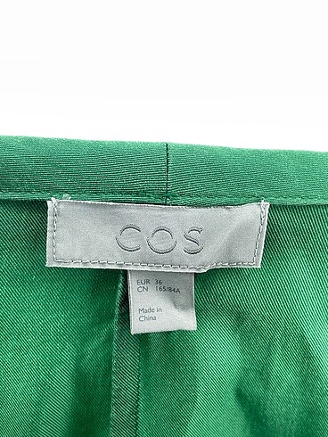 36 Beden yeşil Renk Cos Kısa Elbise %70 İndirimli.