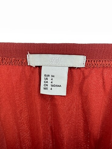 34 Beden turkuaz Renk H&M Midi Etek %70 İndirimli.