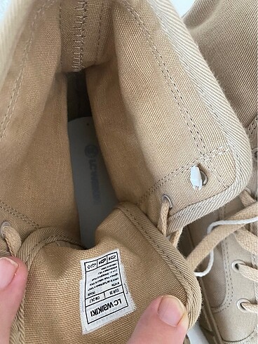 39 Beden ten rengi Renk LCW SIFIR CONVERSE BOT