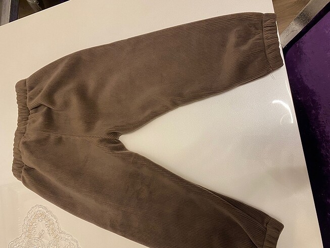 Zara ZARA KADİFE PANTOLON