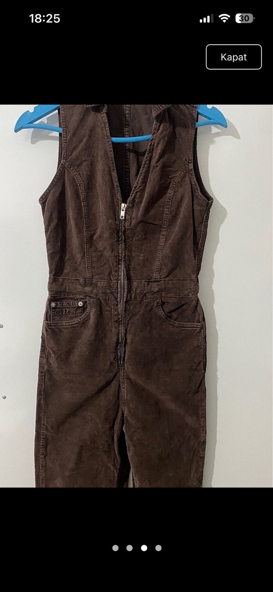 Urban İspanyol paça tulum - Görsel 2