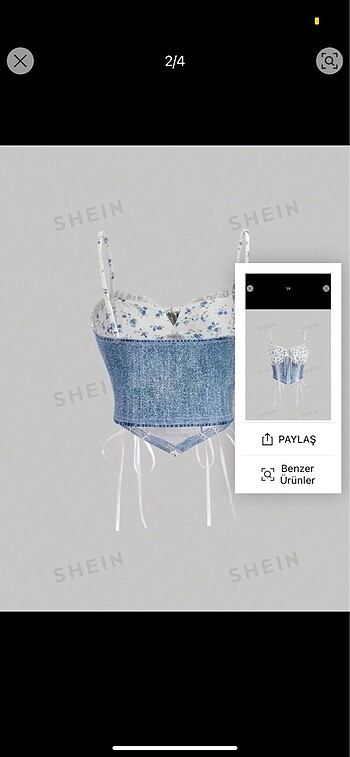 Sheinside Shein crop