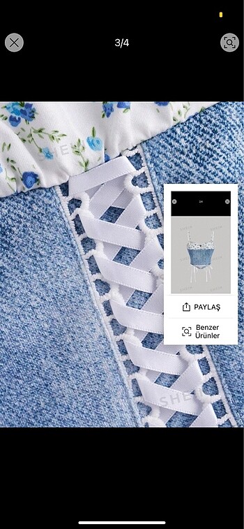 xs Beden Shein crop