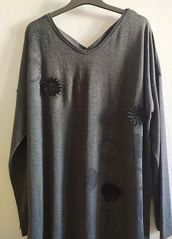 xl Beden Kırçıllı Tunik