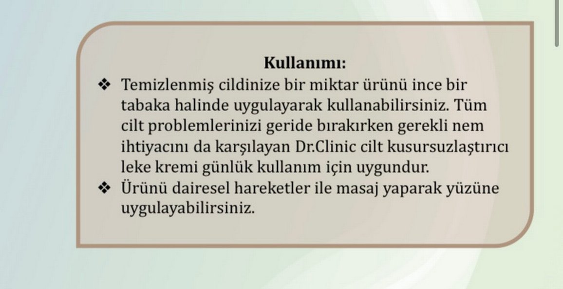Dr. Clinic Cilt Kusursuzlaştırıcı Leke Kremi - Görsel 3