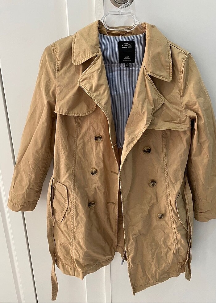 Mavi trençkot - Görsel 4