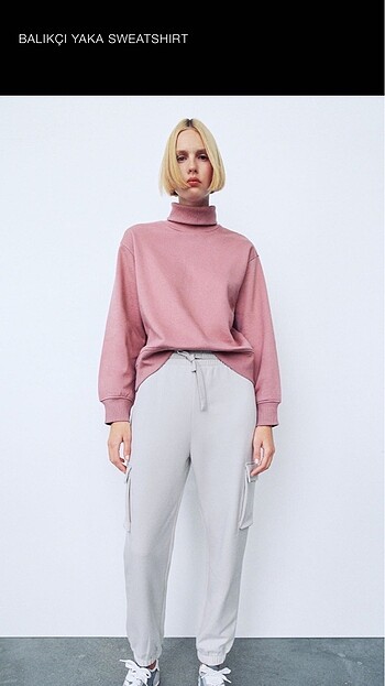 Balıkçı Yaka sweatshirt