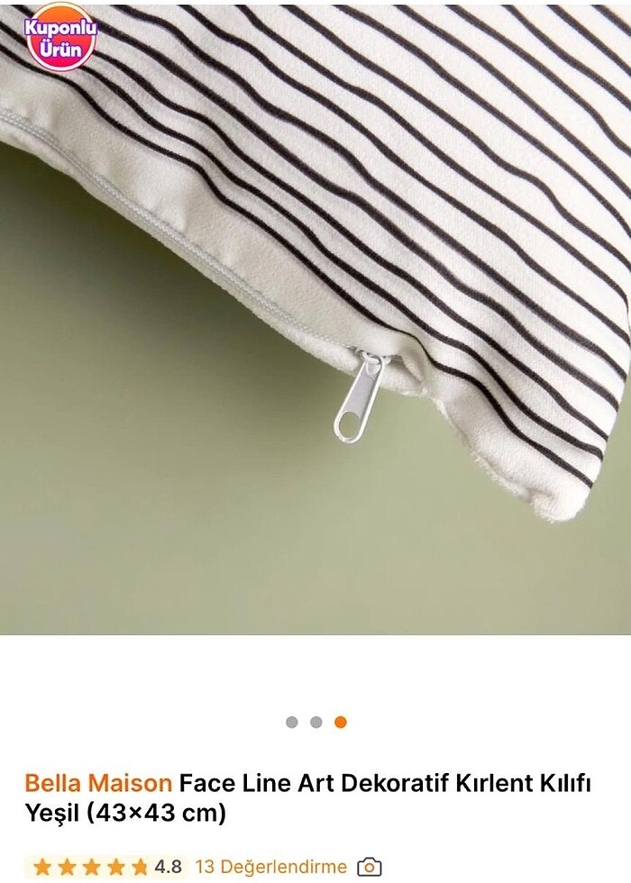 Bella Maison kırlent kılıf (2?li) - Görsel 2