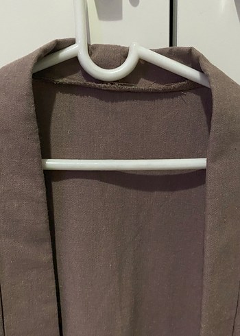m Beden kahverengi Renk Bej Kadın Kimono