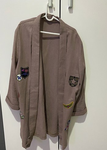Bej Kadın Kimono