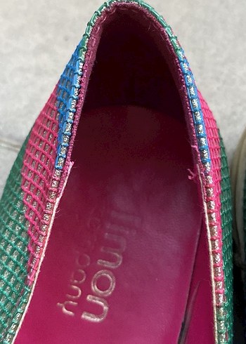 Renkli Bağcıksız Kadın Espadril - Görsel 4