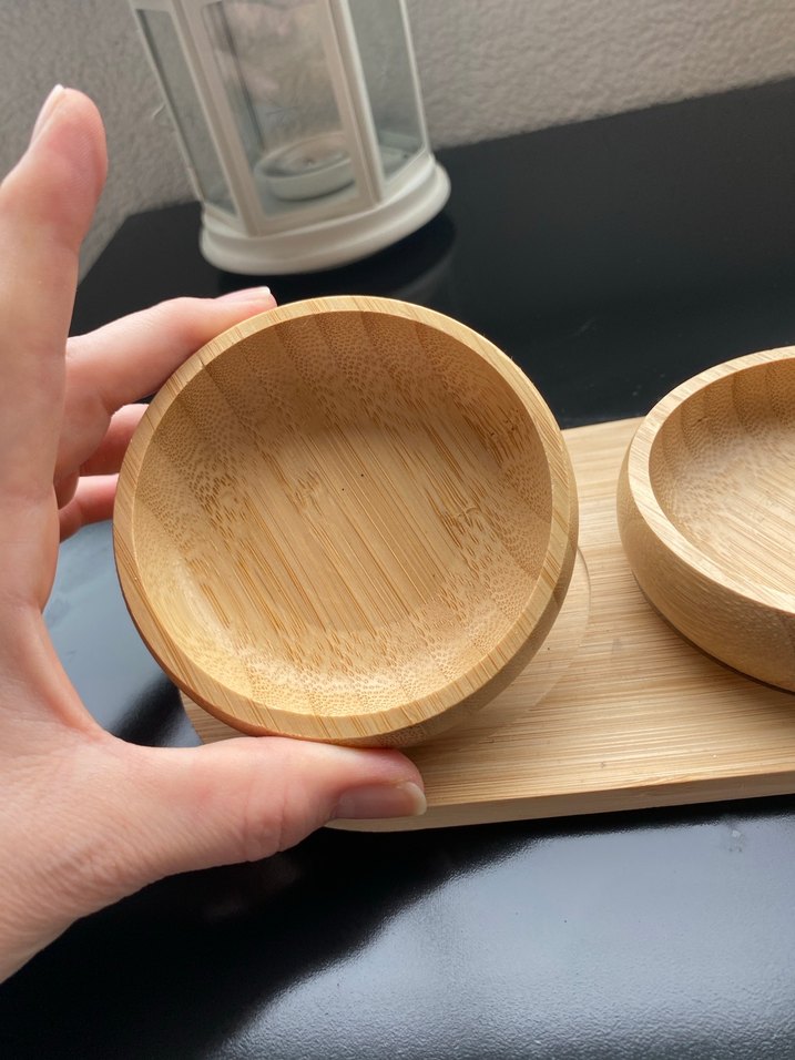 Bej Bambu İkili çerezlik - Görsel 2