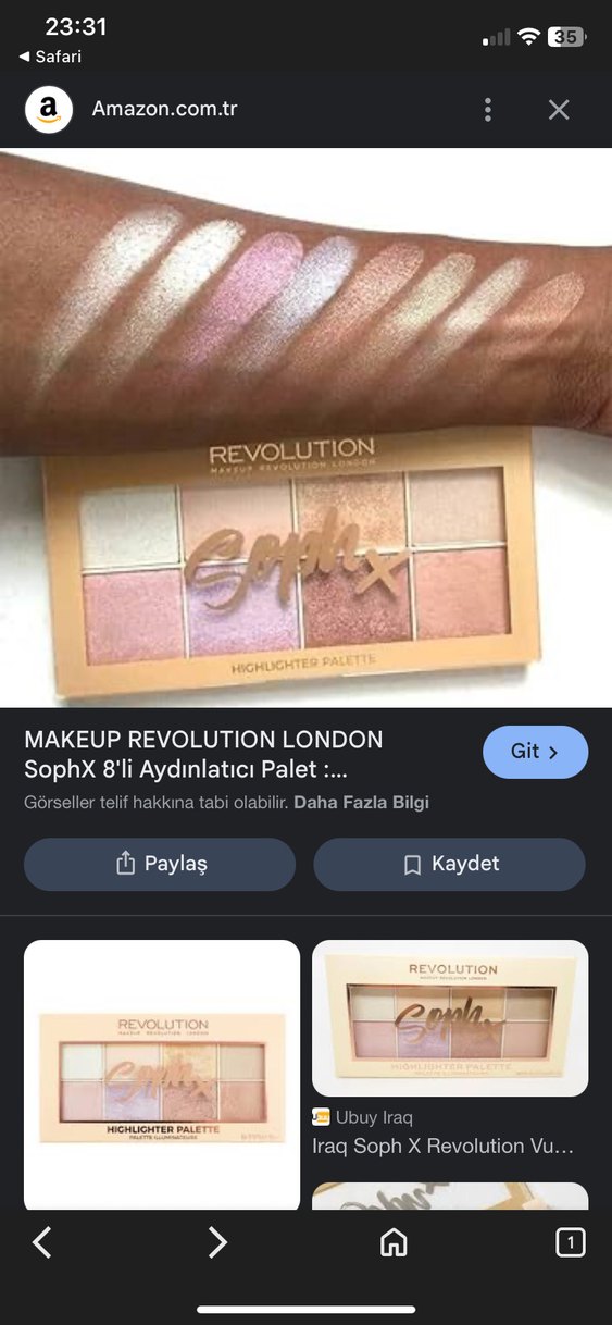 Revolution SophX Aydınlatıcı Palet - Görsel 4