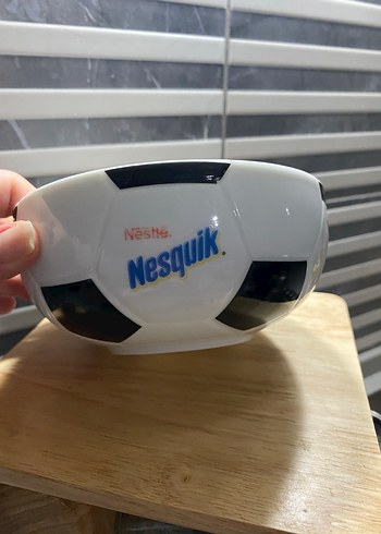 Beyaz Nesquik Seramik Kase - Görsel 3