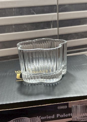 Kahverengi Cam Tatlı Kase Seti - Görsel 4