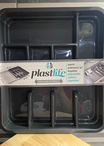 Gri Çekmece Kaşıklık Organizeri 49x33 cm - Görsel 4