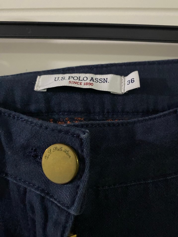 Us Polo 36 beden  Lacivert Kadın Denim Pantolon - Görsel 2