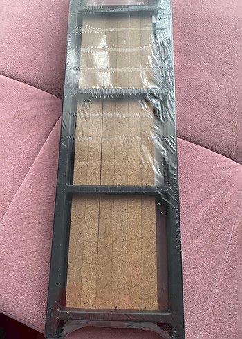 4 Katlı Doğal Ahşap Çok Amaçlı Raf - Görsel 5