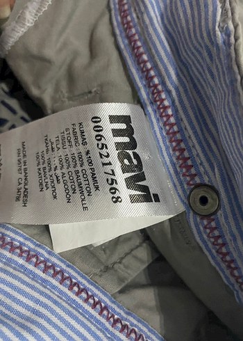 Rahat Kesim Keten kadın Pantolon - Görsel 6