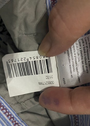 Rahat Kesim Keten kadın Pantolon - Görsel 7