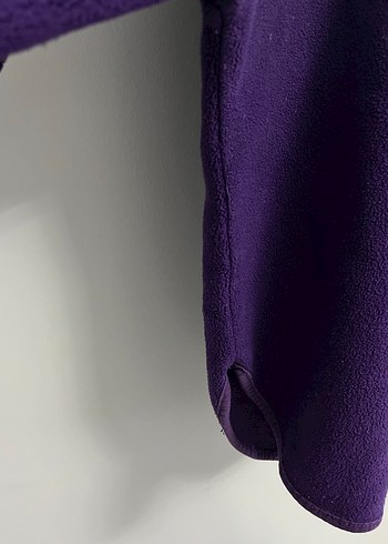 Mor Fermuarlı Kadın Sweatshirt - Görsel 3