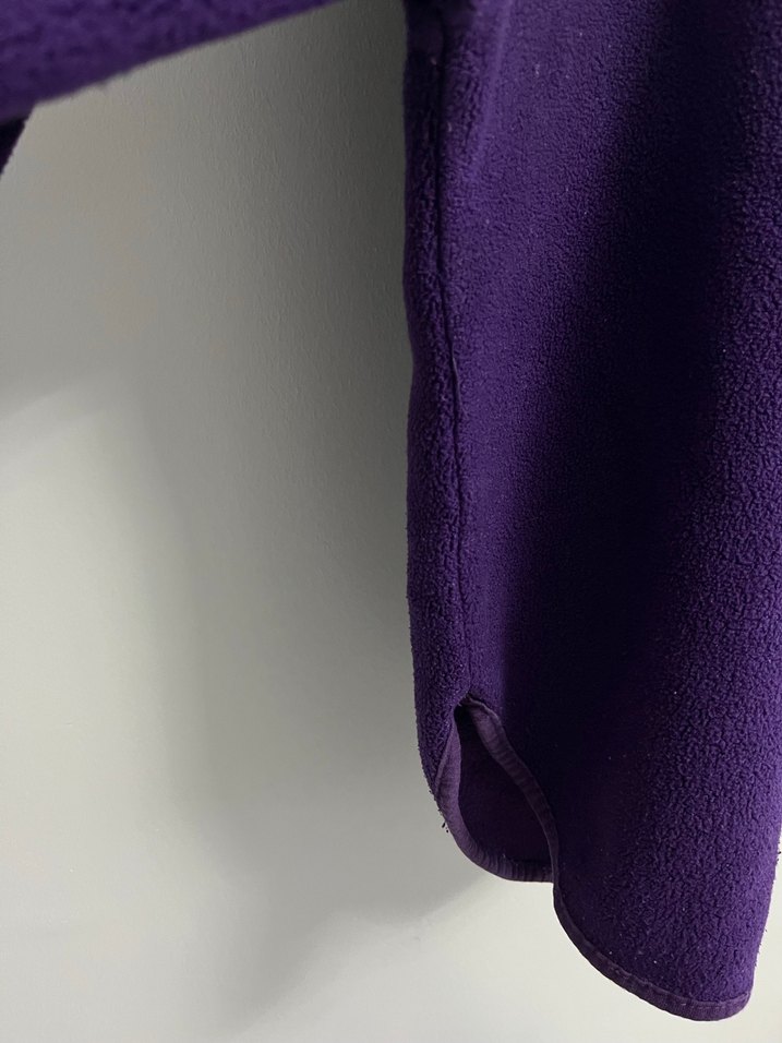 Mor Fermuarlı Kadın Sweatshirt - Görsel 3