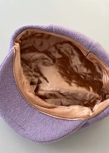 Mor Kadın Şapka - Görsel 4