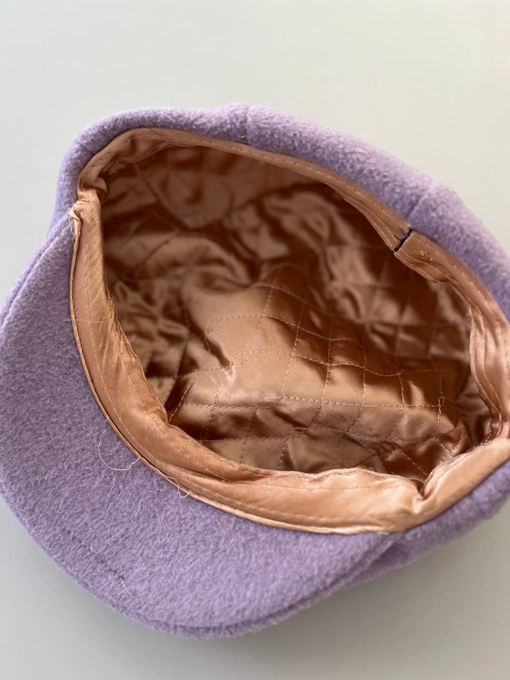 Mor Kadın Şapka - Görsel 4