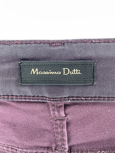 36 Beden bordo Renk Massimo Dutti Jean / Kot %70 İndirimli.