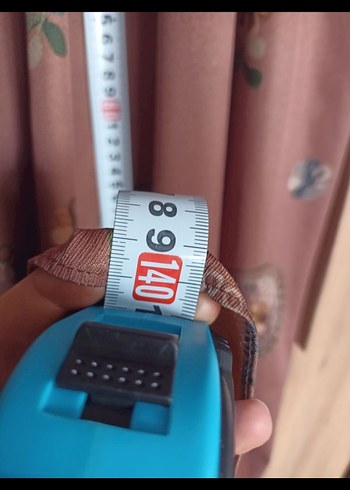 Bohem Uzun Kollu Çiçekli Bej Elbise - Görsel 6