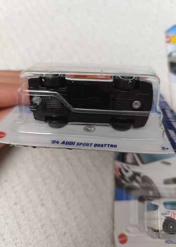 3 Adet Hot Wheels Gri Oyuncak Arabalar Seti - Görsel 2