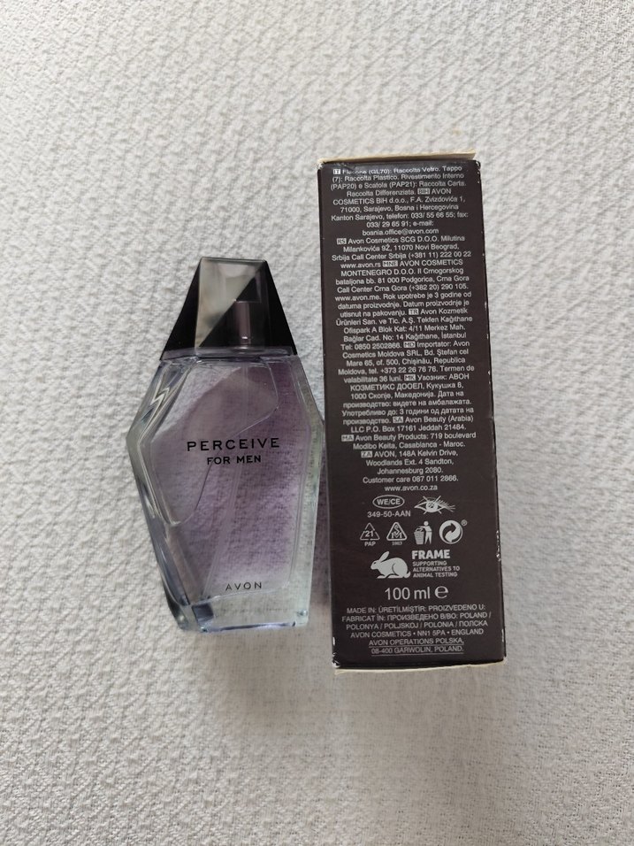 Avon Perceive Erkek Parfümü 100 ml - Görsel 3