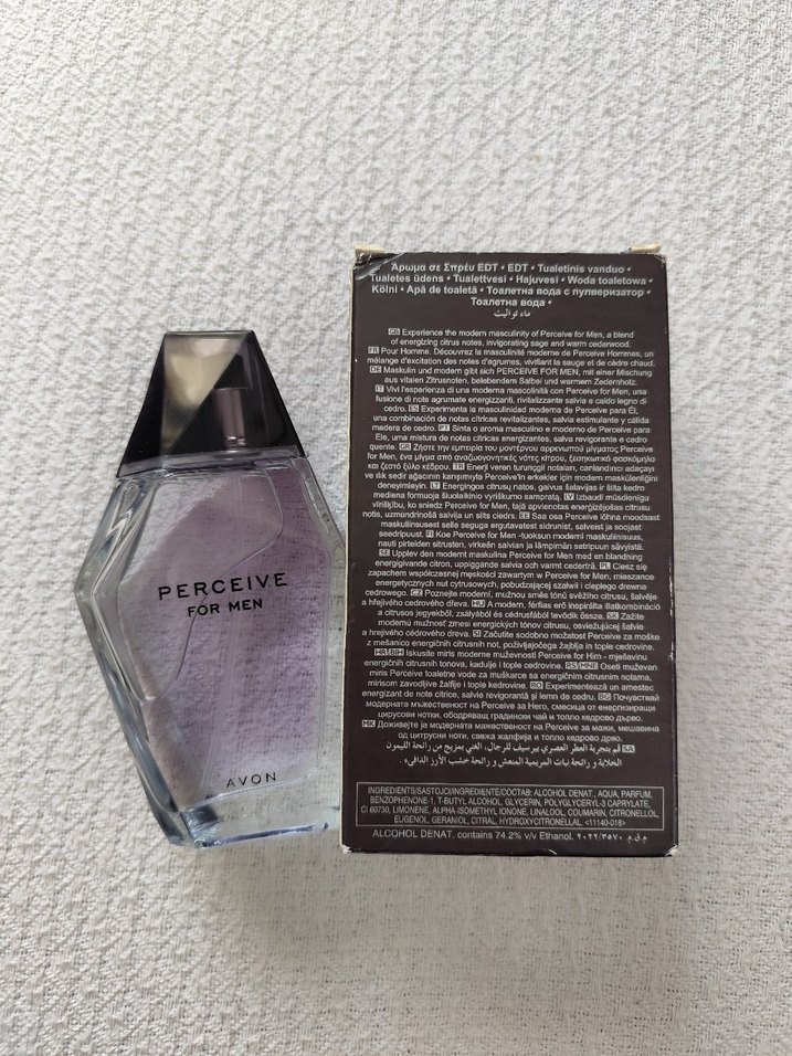 Avon Perceive Erkek Parfümü 100 ml - Görsel 4