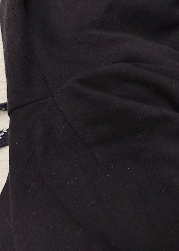 Kadın Siyah Yan Şeritli Kumaş Pantolon - Görsel 8