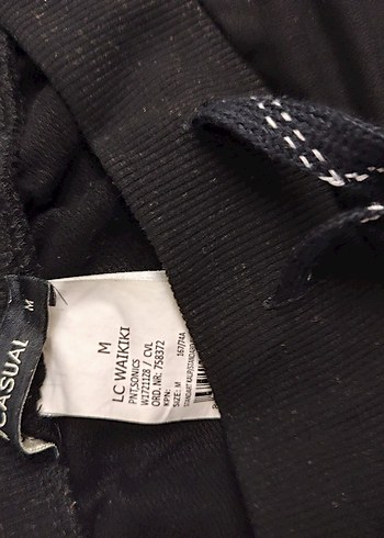 Kadın Siyah Yan Şeritli Kumaş Pantolon - Görsel 7