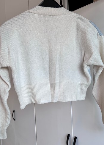 Milla V Yaka Desenli Triko Kazak - Görsel 2