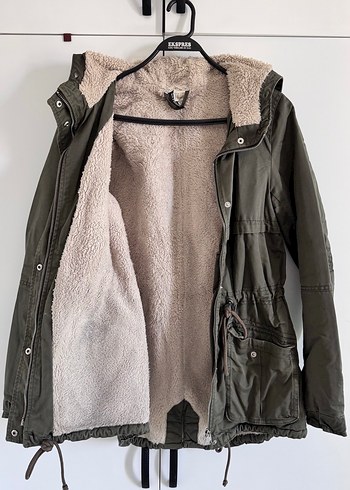 H&m Kapüşonlu Kadın Mont - Görsel 2