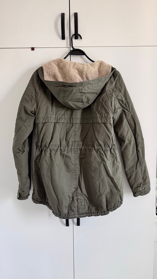 H&m Kapüşonlu Kadın Mont - Görsel 3