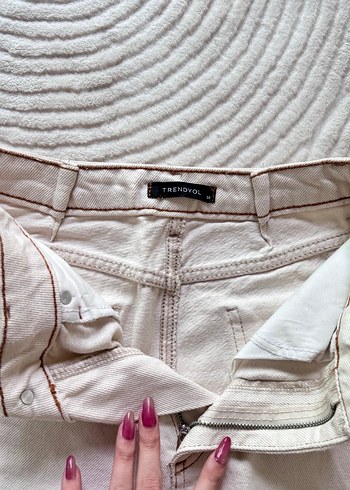 Trendyolmilla Ekru jean - Görsel 3