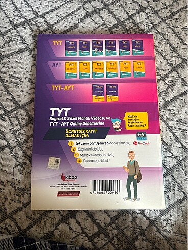  Ayt test kitabı