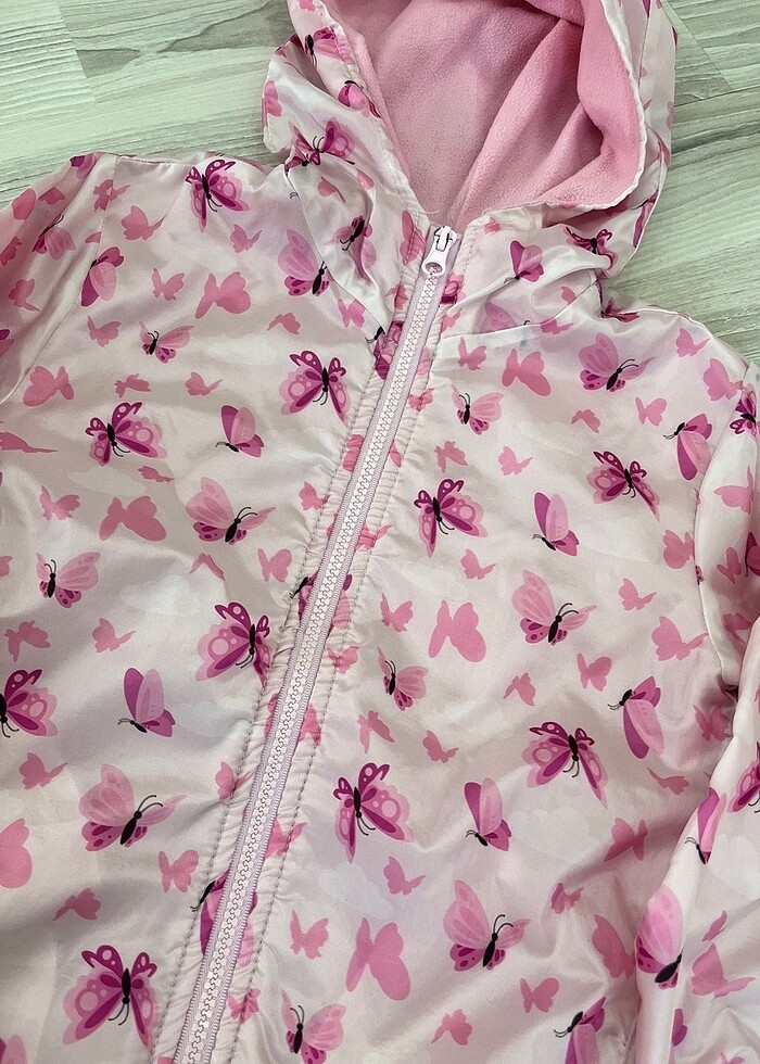 İçi polarlı 5 - 6 yaş yağmurluk - Görsel 2